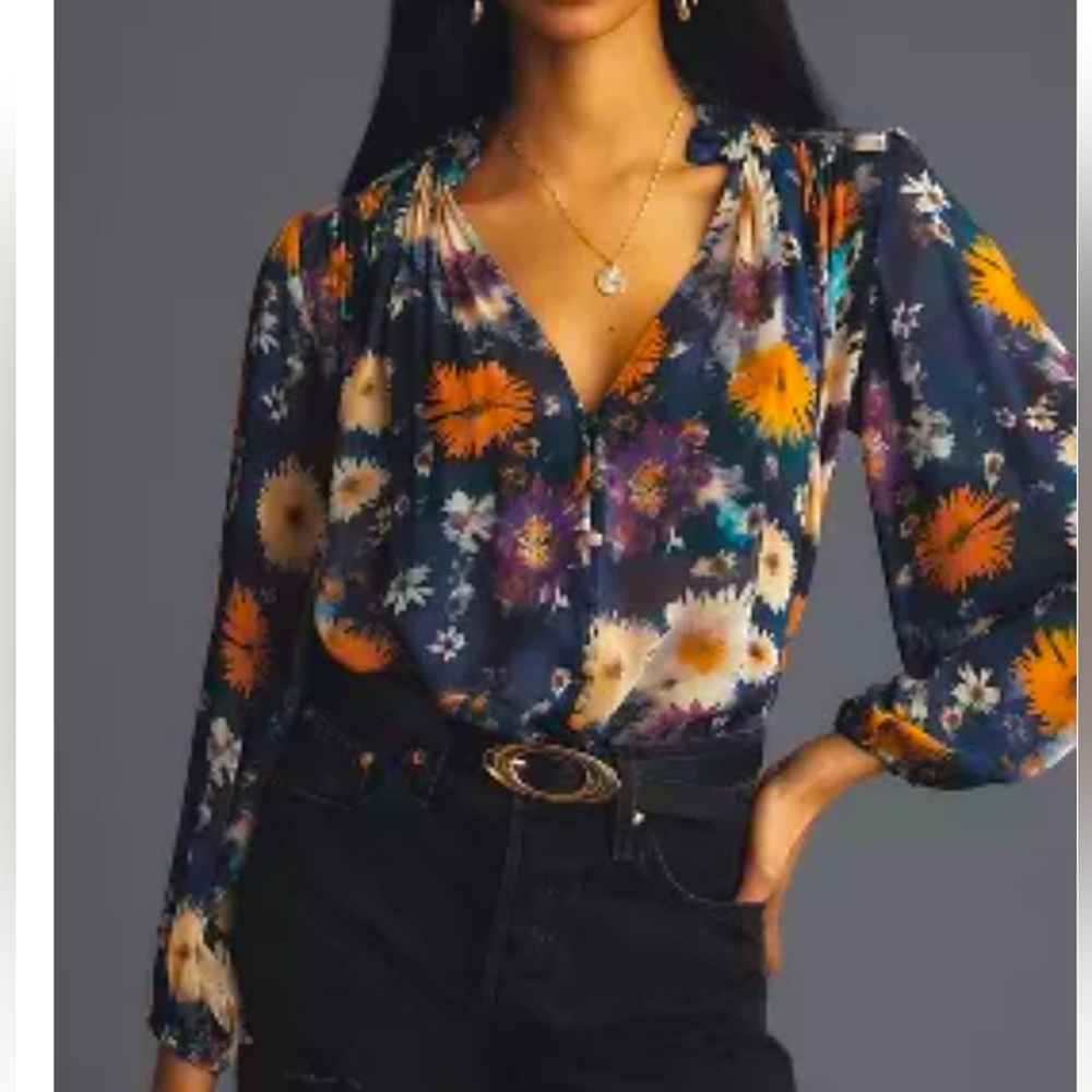 Anthropologie blouse.